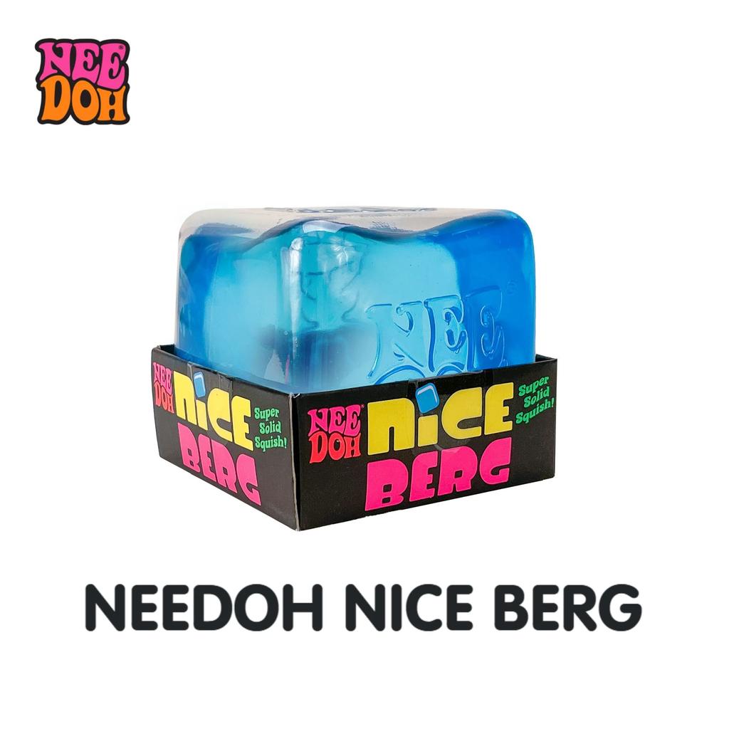 NeeDoh Nice Berg Sensorisk Stressavlastare Fidget-verktyg för Ångest & Fokus Skrivbords Sensorisk Kub Gåvor