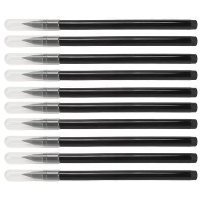 10 Pcs Inkless Pencil Black Erasable Reusable Inkless Eternal Pencil With Eraser for Painting Sketching Writing