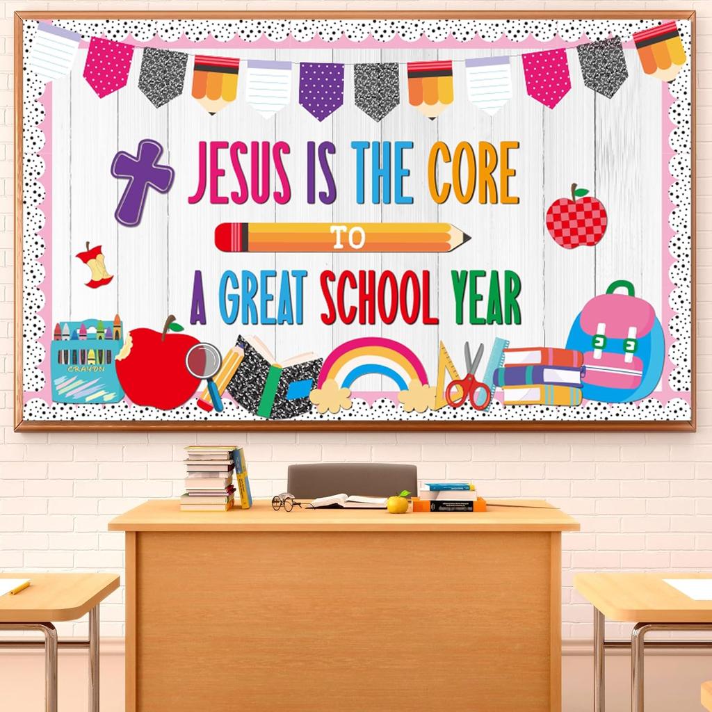 Welcome Bulletin Board Decorations Back to School Boho Classroom Decoration Boho Rainbow Welcome Back Bulletin Board Set Cutouts for School Office