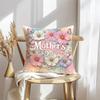 Mother'S Day Cushion Cover Pillowcase Ultra Soft Skin Friendly Fabric Cloud Like Comfort & Concealed Zipper