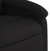 Massage Relax Chair Black Fabric