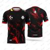2025 New G2 Esports Club Gaming Enthusiasts Jersey CSGO League of Legends Gaming Men‘s Tshirt Summer Casual Kids/Adult Tops