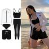 Unisex Sunscreen Long Sleeve Diving & Surfing Wetsuit - Quick-Dry Jellyfish Protection