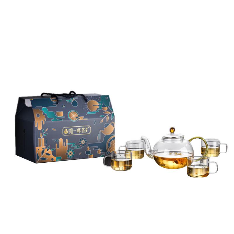 Golden Years Glass Tea Set
