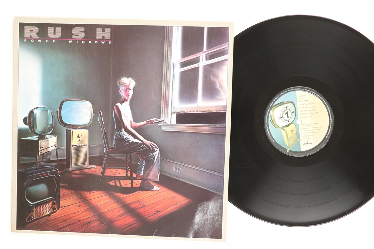 LP Пластинка RUSH Power Windows 8260981 MERCURY 1985 Нидерланды Рок Б/У