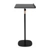 Black Conference Presentation Stand, Portable Presentation Standing for Classroom, Height Adjustable Desk for Classroom Church