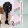 Korean Sweet Butterfly Bean Pod Mini Hair Clips for Girls: Princess Braided Pigtail Decoration