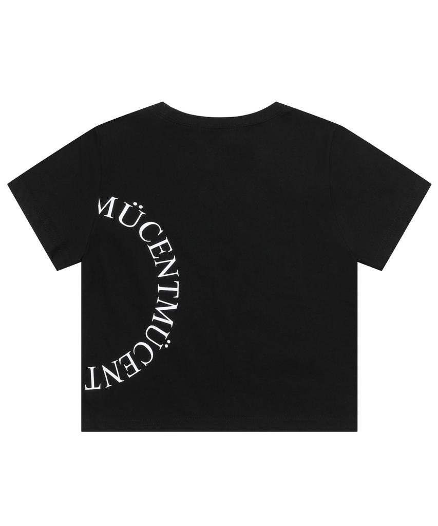 Mucent Side Circular Logo Short Sleeve Tee
