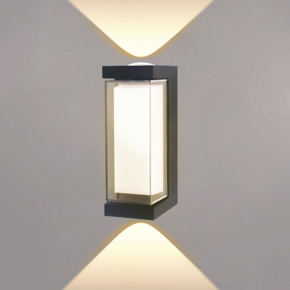 Waterproof Design LED Wall Light Modern Style Energy Saving Outdoor Wall Lamp Warm/White Light 7w Garden Sconce Lights