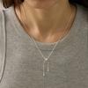 Slide Tie Silver Necklace