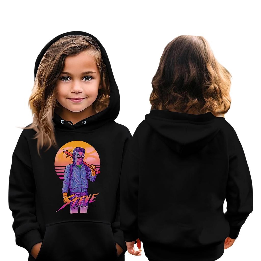 Kinder Sweatshirt Langarm Leichtes Lässiges Kapuzenshirt Locker Bequemes Kinder Sweatshirt