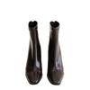 Fashion and elegance~ thick heel thin boots temperament high heel bare boots autumn new high-end women's boots elastic short boots