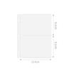 Butterfly Dream Window 3-Inch Photocard Album, Refillable 4-Grid / 1-Grid Loose-Leaf Binder for Polaroid Pictures & Idol Cards