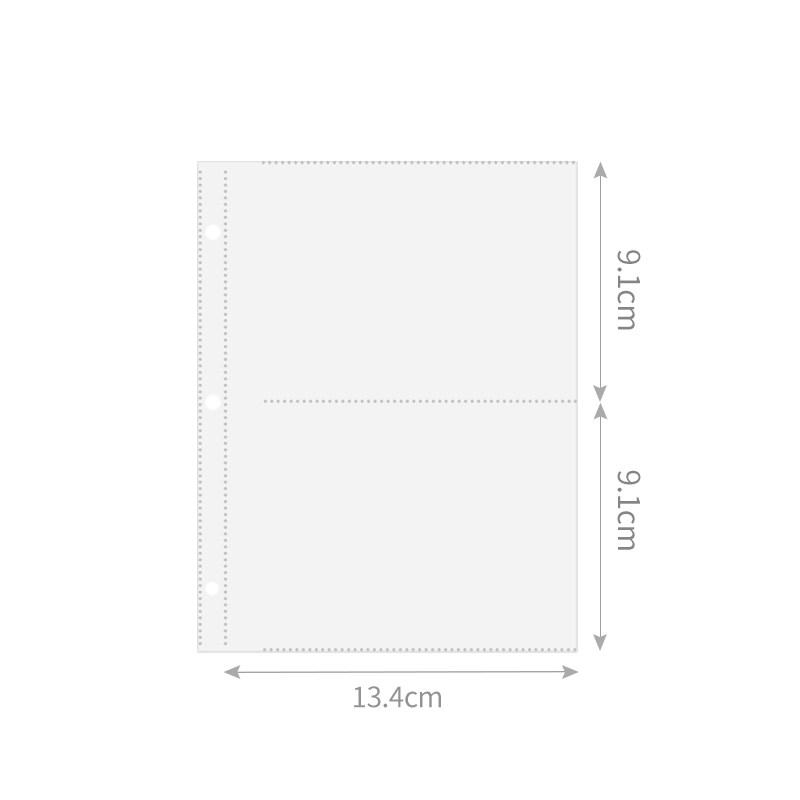 Butterfly Dream Window 3-Inch Photocard Album, Refillable 4-Grid / 1-Grid Loose-Leaf Binder for Polaroid Pictures & Idol Cards