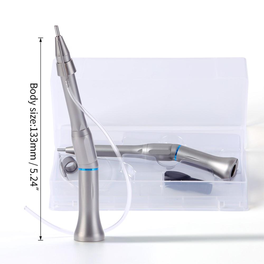 Dental Low Speed Surgical Handpiece 20 Degree Dentistry Implant Equipment 1:1 Drive Straight Head Operation Handpiece