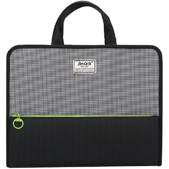 Расширяющаяся папка-гармошка с 13 отделениями, портативная ручка, бизнес-аккордеон, формат A4, застежка-молния, папка для документов, органайзер для документов для офиса, дома