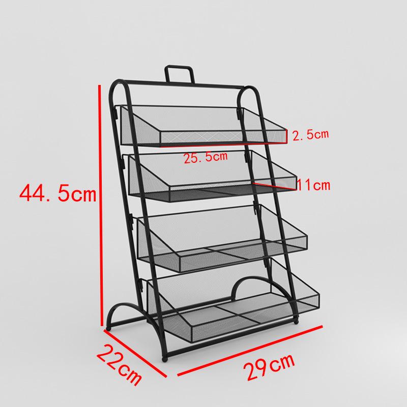 Kompaktes Kassenregal – Kleine Lebensmittelaufbewahrung & Betelnuss-Präsentation für Bubble-Tea-Läden