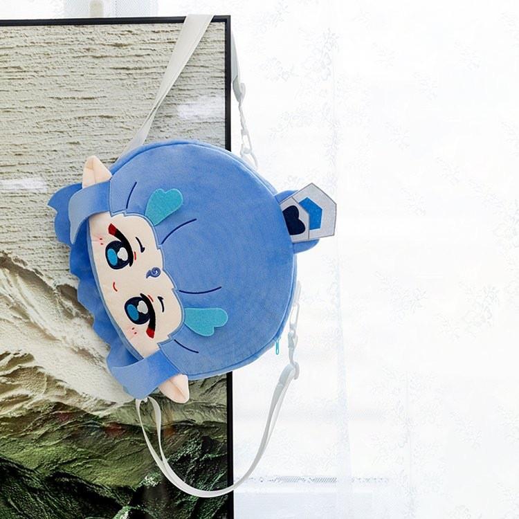 Zha Aobing Ne Plush Backpack Anime Peripheral Children Outdoor Schoolbag Cartoon