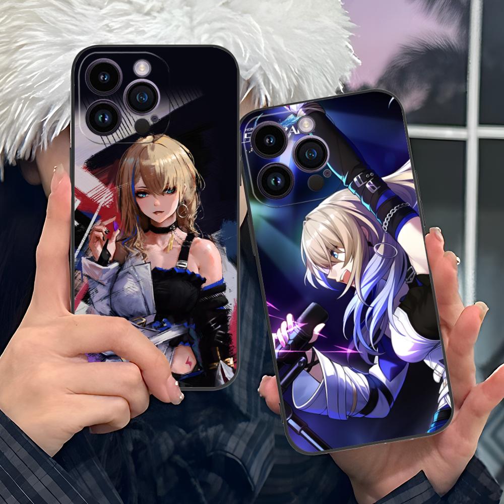HSR Serval Matte TPU Mobile Phone Case for iPhone 17 16 15 14 13 12 11 X XR XS 8 7 Air Pro Max Plus Mini Colorful Cover