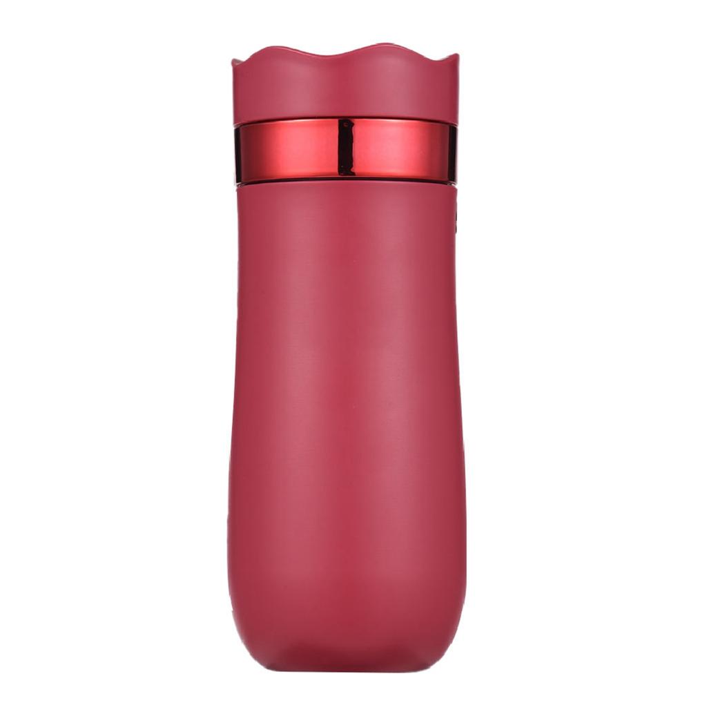 Portable French Press Travel Mug 320ml 11oz Stainless Steel Double Wall Insulated Coffee Maker for Ground Coffee and