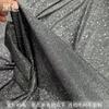 Stretch Knitted Fabric with Glitter By Meters for Clothing Wedding Dresses Sewing Plain Drape Soft Textile Needlework Black Blue