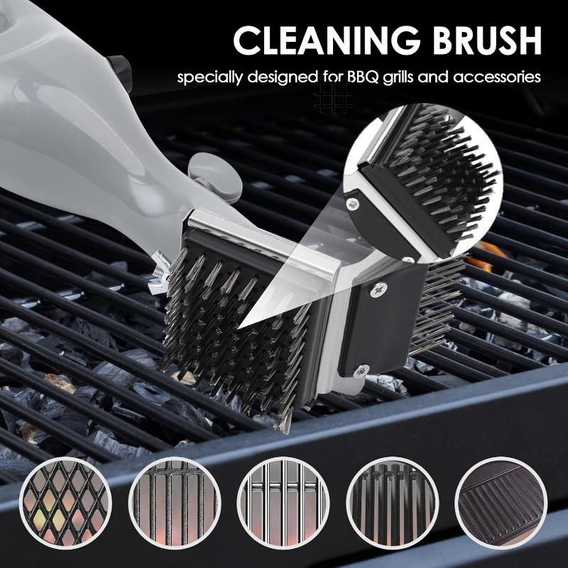 BBQ Grill Cleaner, Grill Brush, BBQ Accessories