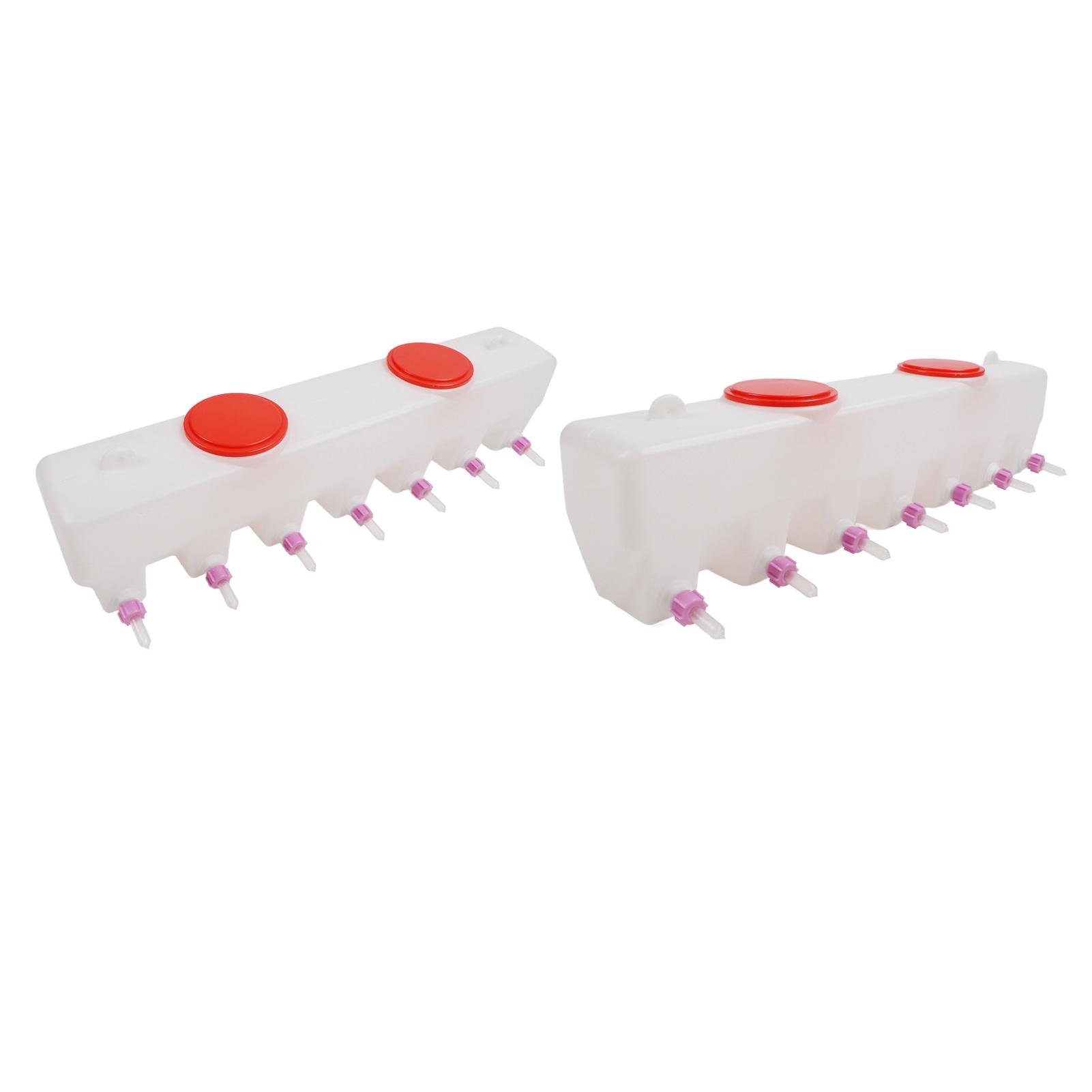 Livestock Milk Feeder 14 Nipples Double