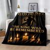 Elvis Presley Live Performance Blanket Durable Comfort Perfect for Office Bedding Office Chair for All Seasons Playful Design