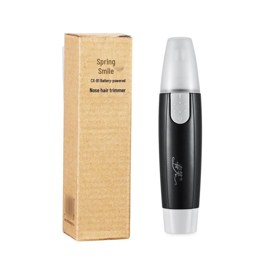 Men's Electric Nose Hair Trimmer: Dry Battery Model for Effective Nasal Grooming