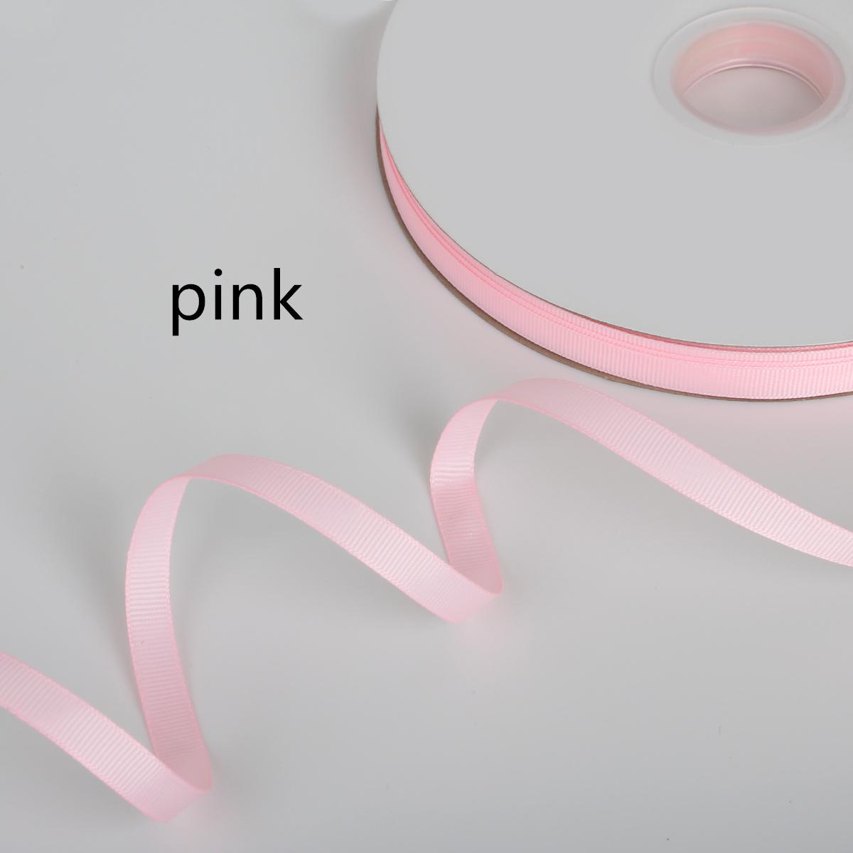 

Корсажная лента для декора и заворачивания подарков на Рождество 10MM розовый