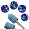 10Pcs Polishing Head Wheel Head Abrasive Mounted For Rotary Power Tools Electric Grinding Stone Wheel Accessories