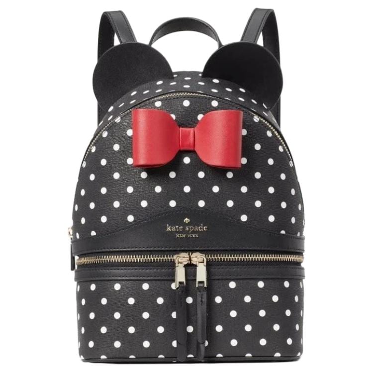 Kate Spade Disney/Disney, Collaboration Leather Backpack Women's Black K7325001