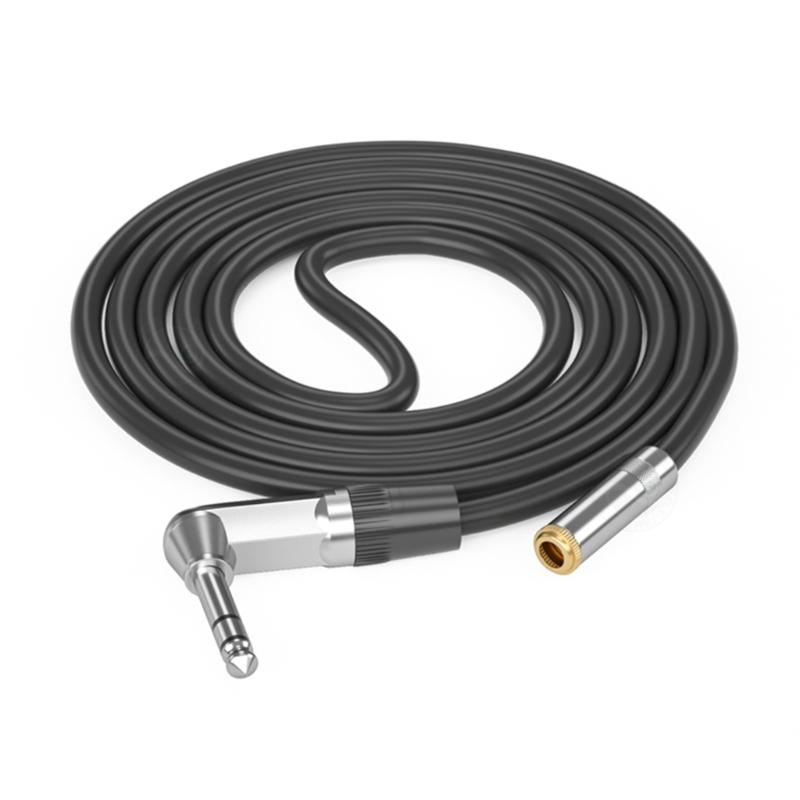 3.5mm Male To 6.35mm Female Adapter 1/8inch Female To TRS 1/4inch Male Adapter Cable for Amplifier Guitar Speakers