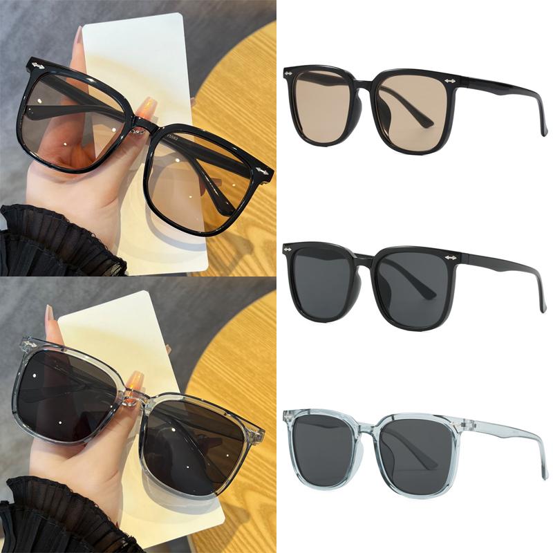 

Car Sun Glasses 3 Sets Minimalist Design Sunglasses Women Simple Sunshade Glasses Square Frame Driving Eyeglasses Unisex UV400