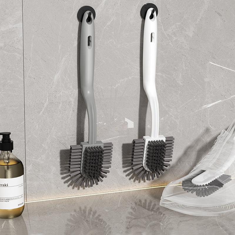 New Shoe Brush Hard-bristled Long-handled Household Cleaning Brush Plastic Brush