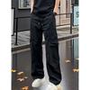 Men's Lightweight Cargo Parachute Pants Casual Loose Fit Straight Leg Quick Dry Streetwear Trousers
