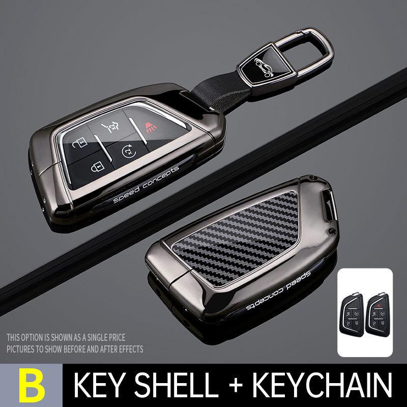 Cadillac Key Cover: High-End Metal Shell for XT6, XT5, CT5, XT4, CT6, ATSL, XTS