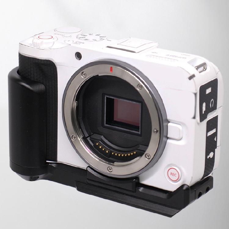 Aluminum Camera Cage Rig with Cold Shoe Mount 1/4inch Threaded Holes Camera Bracket for R50V Camera Accessories