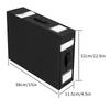 Bed Sheet Organizers Linen Foldable Sheet Storage Box Container with Window and Label for Bedding Duvet Cover Set