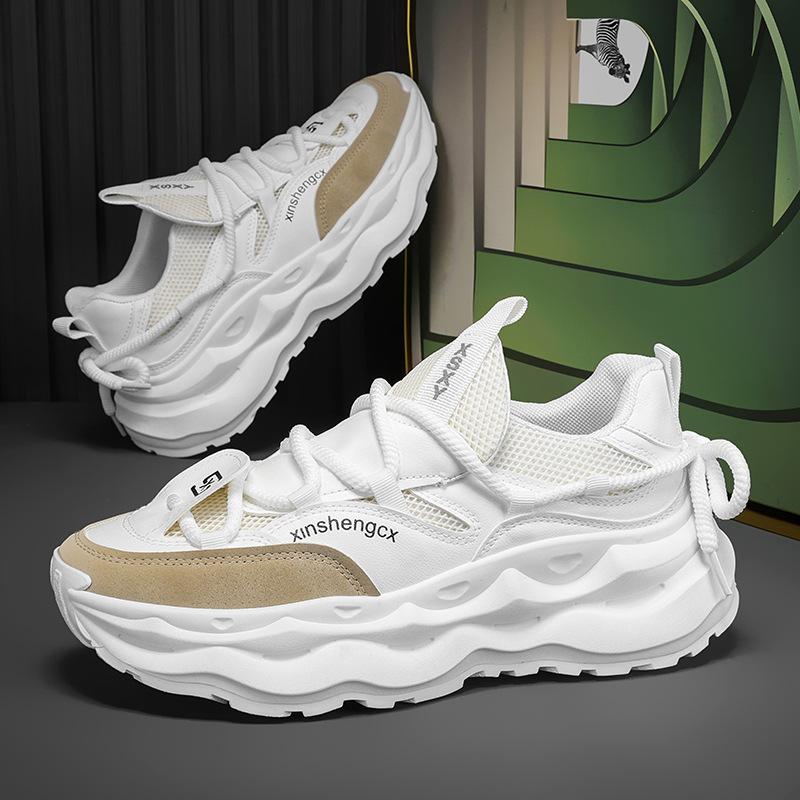 Fashion Men's Sneaker Outdoor Mesh Breathable Casual Shoes for Men Luxury Brand Sports Shoes Comfortable Platform Shoes Tenis Masculino