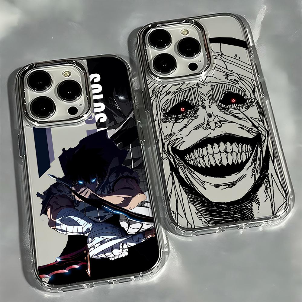 Luxury Hot Anime Solos Levelings Phone Case For iPhone 17 16e 16 15 14 13 12 11mini Pro Max X XR XSMAX 8 7 Air Plus Soft Cover
