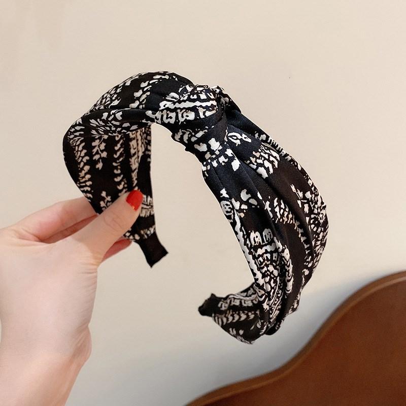 Women Headpiece Big Top Bow Knotted Headband for Female Shopping Party Holiday Head Hoop Classic Swallow Gird Hairband