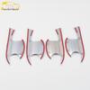 Door Bowl Bright Pieces & Protective Film Set for 18 Lavida Models - Scratch & Wear Resistant Decorative Stickers