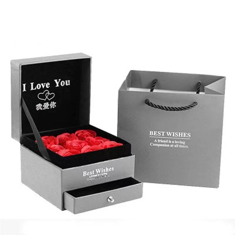

Fashion necklace box jewelry packaging box pendant jewelry box casualpure color earrings