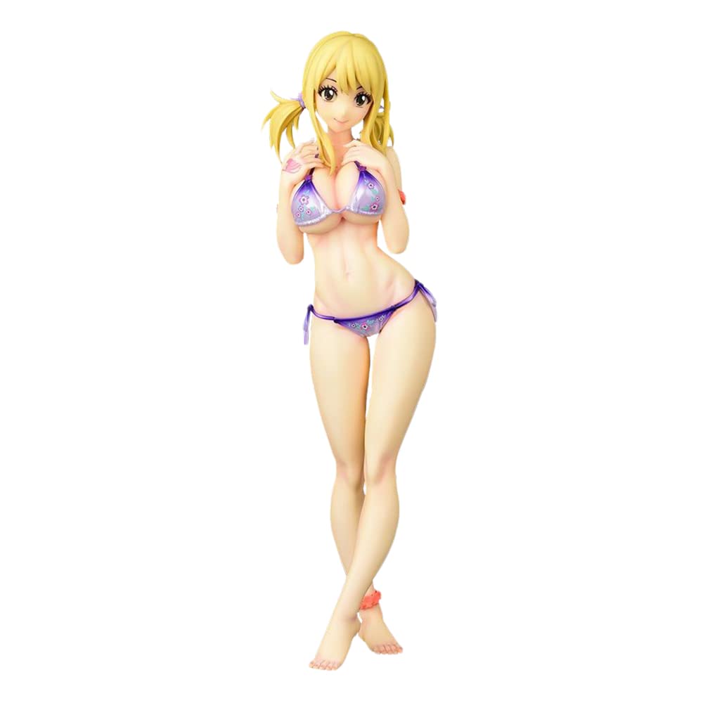 

Heartfilia Swimsuit PURE in HEART Twin tail scale PVC painted finished Lucy ver. (1/6 product)