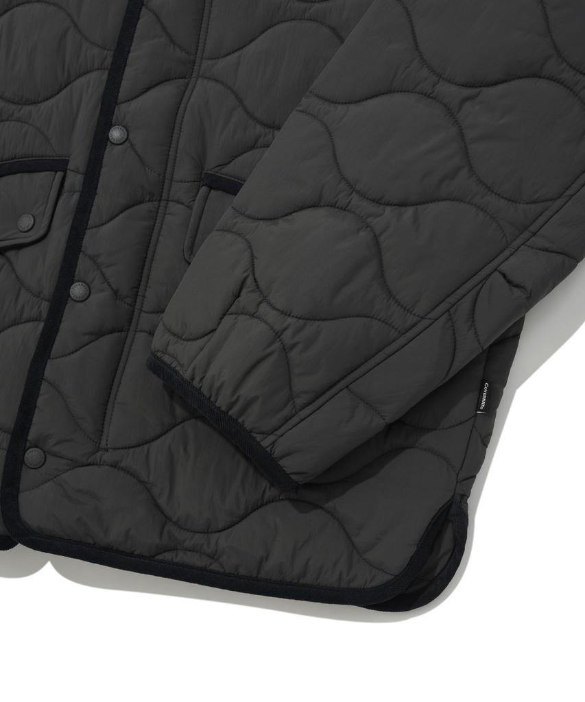 Covert Quilted M51 Jacket Charcoal