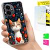 Etui Do Honor X7D / 400 Smart Obudowa Foto Case Plecki Kotek + Szkło 9H