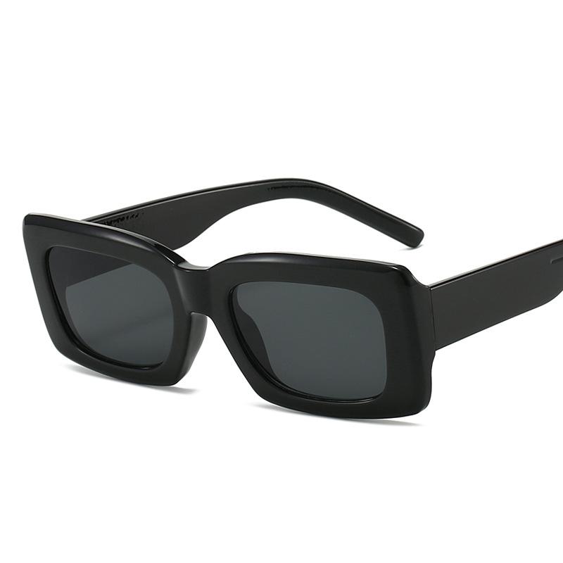 Rectangle Shape Sunglasses for Men Fashion Trendy Anti-glare Sunglass Men Travelling Driving Sun Glasses for Women