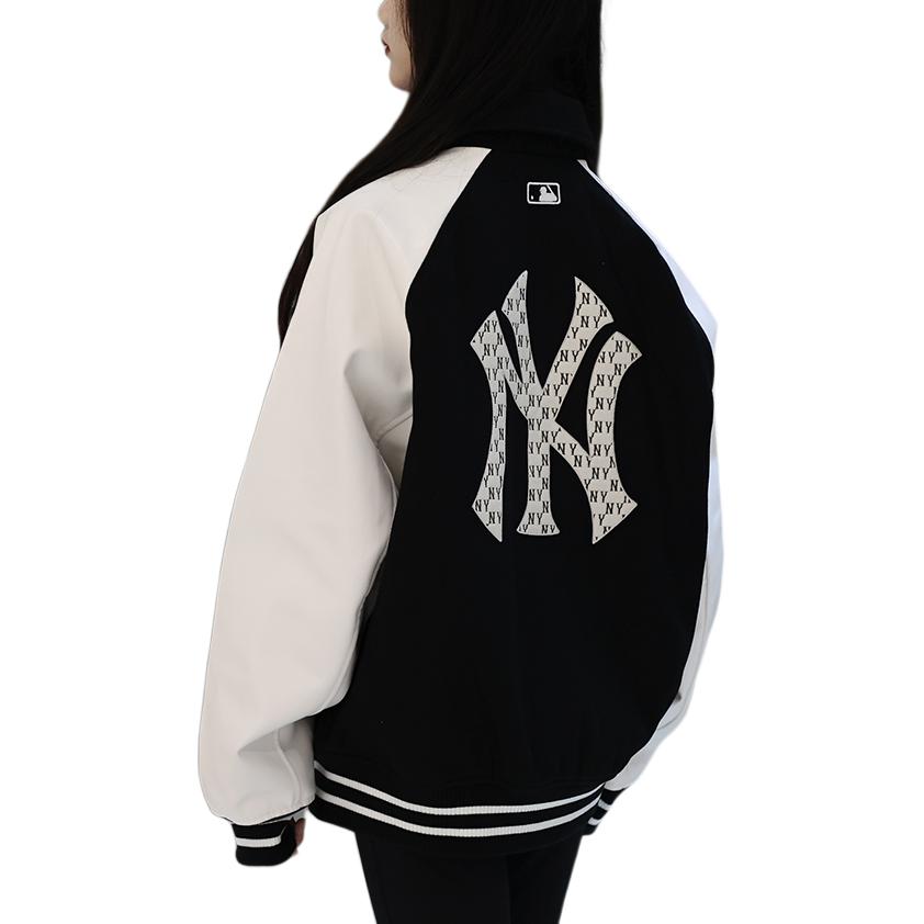 Giacca MLB Comoda Traspirante Morbida Assorbi Umidità Unisex Giacca Nera 3AJPM1146-50BKS