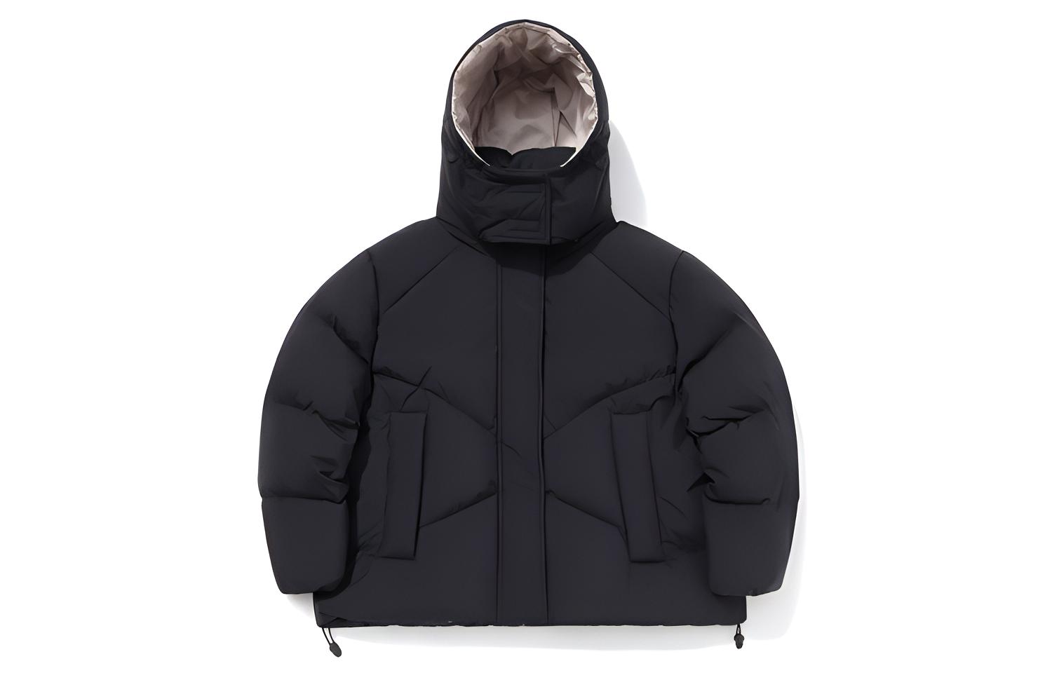 Li Ning Down Jacket Winter Women s Black AYMQ524-1 XXL